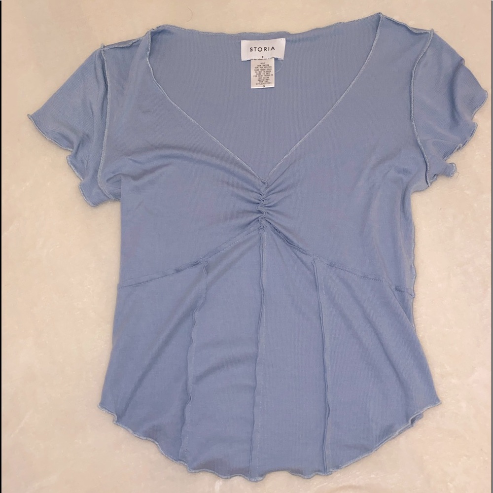 Short Sleeve V-Neck Shirt